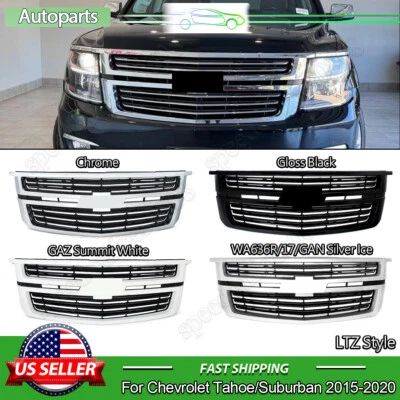 For 2015-2020 Chevy Tahoe Suburban LT LTZ Front Bumper Grille Honeycomb Grill - Изображение 1 из 3