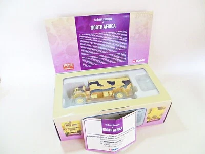 CORGI CC60303 'BEDFORD QLD ARMY SUPPLY TRUCK, DESERT RATS 1942' MIB/BOXED LTD ED - Image 1 of 4