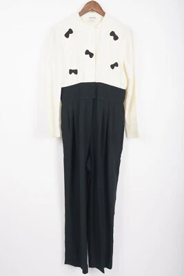 Mono Mameluco Vintage 80 Depeche Mode Negro Crema Cuentas Lazos M L  Foto 1 de 4