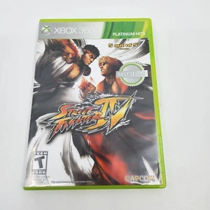 Street Fighter IV Xbox 360 2009 Case And Game Only Pre-owned No Inserts - Picture 1 of 6
