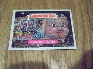1987 TOPPS GARBAGE PAIL KIDS CHOO-CHOO TRINA TRADING CARD... - Picture 1 of 1