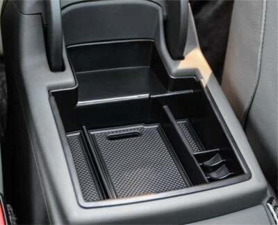 US Car Armrest Storage Box Organizer Tray Center Console For Audi Q5 2009-2017 Foto 1 de 4