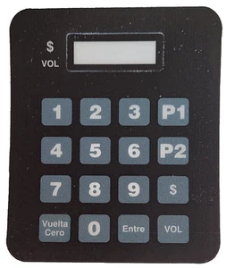 Gilbarco T17885-02 Advantage (español) overlay for the R20266-G3, aftermarket - Picture 1 of 1