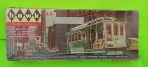 Vintage Hawk Model Kit - 1959 San Francisco Cable Car Open Box - Picture 1 of 5