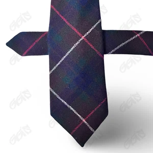 Lands' End Krawatte Herren L 58” W 3” schottische Lammwolle handgefertigt USA Tartan kariert - Bild 1 von 16