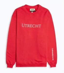 Diadora sweatshirt Worn Once Red Size Medium - Picture 1 of 6