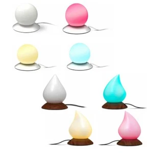 Speedlink Touch LED Lampa stołowa Zmiana koloru USB Lampa biurkowa Okrągłe krople - Zdjęcie 1 z 12