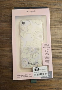 Kate Spade Protective Case for iPhone SE 3rd 2nd Gen 2022 8 7 6 S HollyHock 1st - Picture 1 of 2