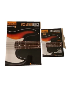 Hal Leonard Bass Method Complete with Book, Audio Access and DVD - Picture 1 of 2