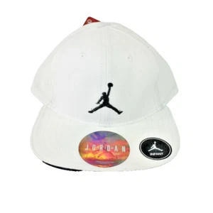 Nike Air Jordan Jacquard Cap Youth White Black #23 6A1417 INFANT 12-24 MO NWT - Picture 1 of 4