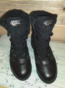 Hi-Tec Magnum Black Combat Boots Boys Junior Size  4