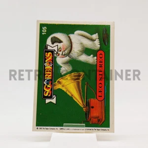 Vintage Garbage Pail Kids - SGORBIONS 1 1a Serie - 105 Leo Stereo - Picture 1 of 1