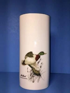 Jarrón de porcelana vintage Mallard Duck Bird Gibson tarjetas de felicitación OTAGIRI - Imagen 1 de 2