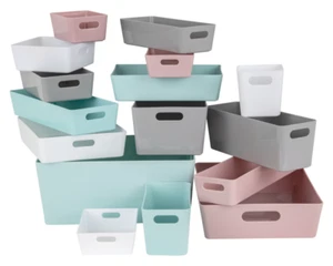 Wham Studio Basket Multi-Purpose Bathroom or Home Office Storage Boxes New 2024 - Picture 1 of 11