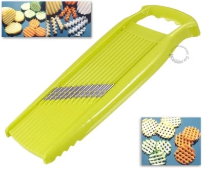 VERSTELLBARER WAFFELHOBEL -PROUD- GARNIERHOBEL GURKENHOBEL GEMÜSEHOBEL - Bild 1 von 3