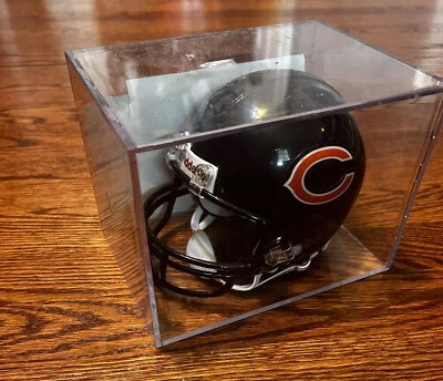 Мини-шлем с автографом Бернарда Берриана из Riddell Bears сертифицированный Schwartz Sports - Изображение 1 из 4