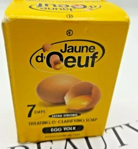 JAUNE D’OEUF LAIT 7 DAYS LAIT TRAITANT & CLARIFIANT SOAP EGG YOLK - Picture 1 of 3