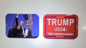 Trump 2024 MAGA Attentat Bild Politisch Foto Magnete - Bild 1 von 5