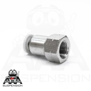 Air Fitting - 1/8" NPT Female to 6mm Hose - Picture 1 of 3
