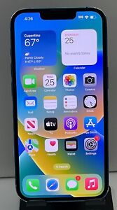 Apple iPhone 13 128GB - blau (entsperrt) gerissene Rückseite mit 87% 🙂 **LESEN**