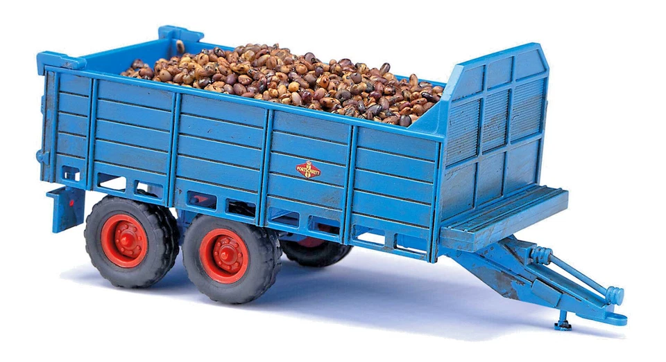 Busch 53804 Fortschritt T 088 Rimorchio Carico Di Barbabietole, H0, Nuovo 2024 - Immagine 1 di 1