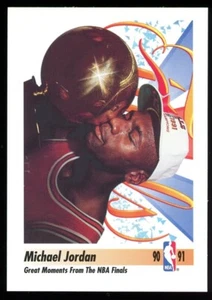Tarjeta Michael Jordan 1991-92 Skybox Baloncesto Finales NBA - Imagen 1 de 2