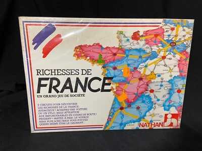 Jeu de société RICHESSES DE FRANCE / Rare Tour De France Année 1986 JS035 - Photo 1/4