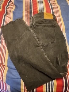 Abercrombie & Fitch Athletic Slim Denim Jeans Gray Men's Size 32x32 - Picture 1 of 4
