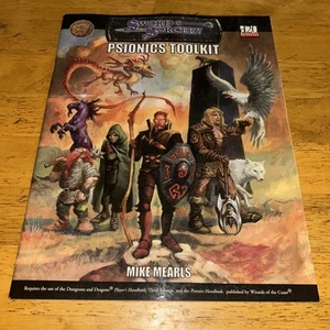 WW #16006 Sword & Sorcery D20 PSIONICS TOOLKIT - Bild 1 von 2