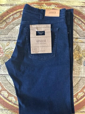 Jeans Armani Collezioni Collection Denim 40 Hombre Pierna Recta Diseñador RN103709 Foto 1 de 4