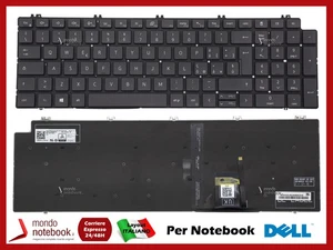 Tastiera Italiana Ricambio Notebook DELL Precision 7550 7560 7750 7760 M8M7D - Zdjęcie 1 z 1