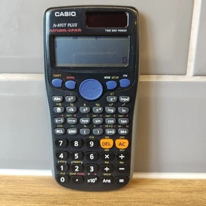 Casio FX-83GT Plus Scientific Calculator Black/Grey Tested Working 2 Way Power - Picture 1 of 9
