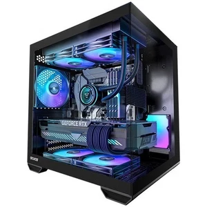 OKINOS Mirage 4 mATX ARGB Case, ARGB controller, 4x ARGB Fans. Ultimate thermal - Bild 1 von 1