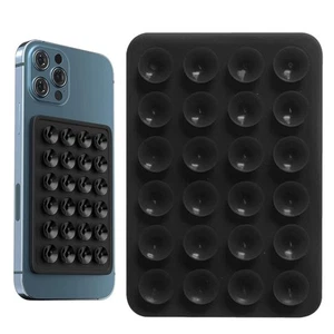 Support étui téléphone aspiration double face silicone adhésif support téléphone - Photo 1 sur 14