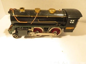 LIONEL PRE-WAR STANDARD GAUGE 384E STEAM LOCO- RE-WHEELED- DAMAGED- H1 - Picture 1 of 5