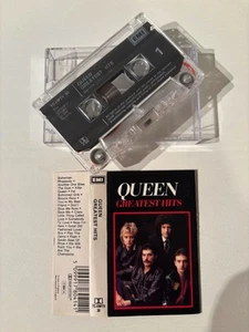 QUEEN - GREATEST HITS (UK CASSETTE TAPE) - Picture 1 of 6