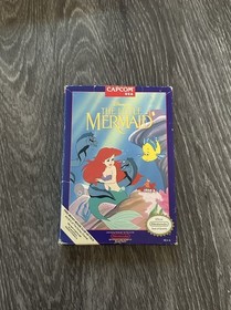 Disney's The Little Mermaid Nintendo Entertainment System NES With Box No Manual
