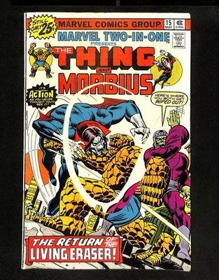 Marvel Two-In-One #15 Thing Morbius! Marvel 1976 - image 1 of 2