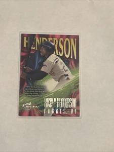 Rickey Henderson 1997 Circa #341 Card San Diego Padres