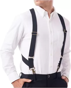Suspenders for Men Heavy Duty Hook Suspenders - Picture 1 of 6