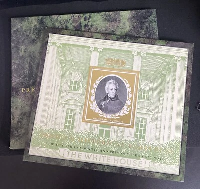 U.S. Premium Historical Portfolio $20 1st 1996 & Last 1995 Notes Printed - UNC - Image 1 of 4