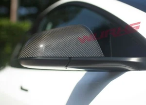 Tesla Model 3 Carbon Fibre Mirror Covers - 100% 2017 2018 2019 2020 - Picture 1 of 11
