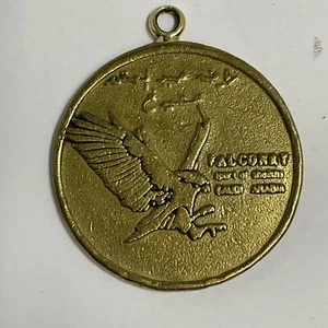Ficha de metal rara GnumismatistCom Falconry Sport of Sheikhs Saudia Arabia - Imagen 1 de 12