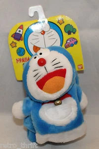 Bandai Japan Doraemon Chara dollar Thick Scarf Muffler With Bell 760x90mm Rare - Picture 1 of 10