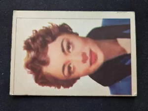 1955 Parkhurst Movie & TV Star Card # 8 Glynis Johns (VG/EX) - Picture 1 of 3
