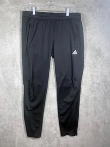 Adidas Climacool Track Pants Boys Size L 16-18 Black - Picture 1 of 7