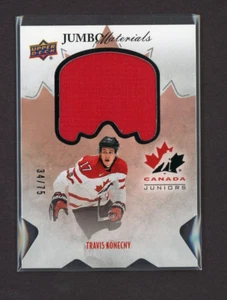 2016-17 Upper Deck Team Canada Juniors Jumbo Materials #JSTK Travis Konecny /75 - Foto 1 di 1