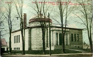 Postkarte Cutler Memorial Bibliothek Farmington Maine ME unbesendet - Bild 1 von 2