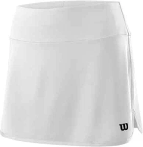 WILSON TEAM 12.5 TENNIS SKIRT - WHITE - Picture 1 of 3