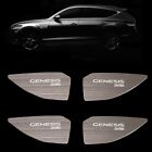 Aluminum Door Catch Plate Molding Cover 4PC Silver For 2021~2024 Genesis GV80